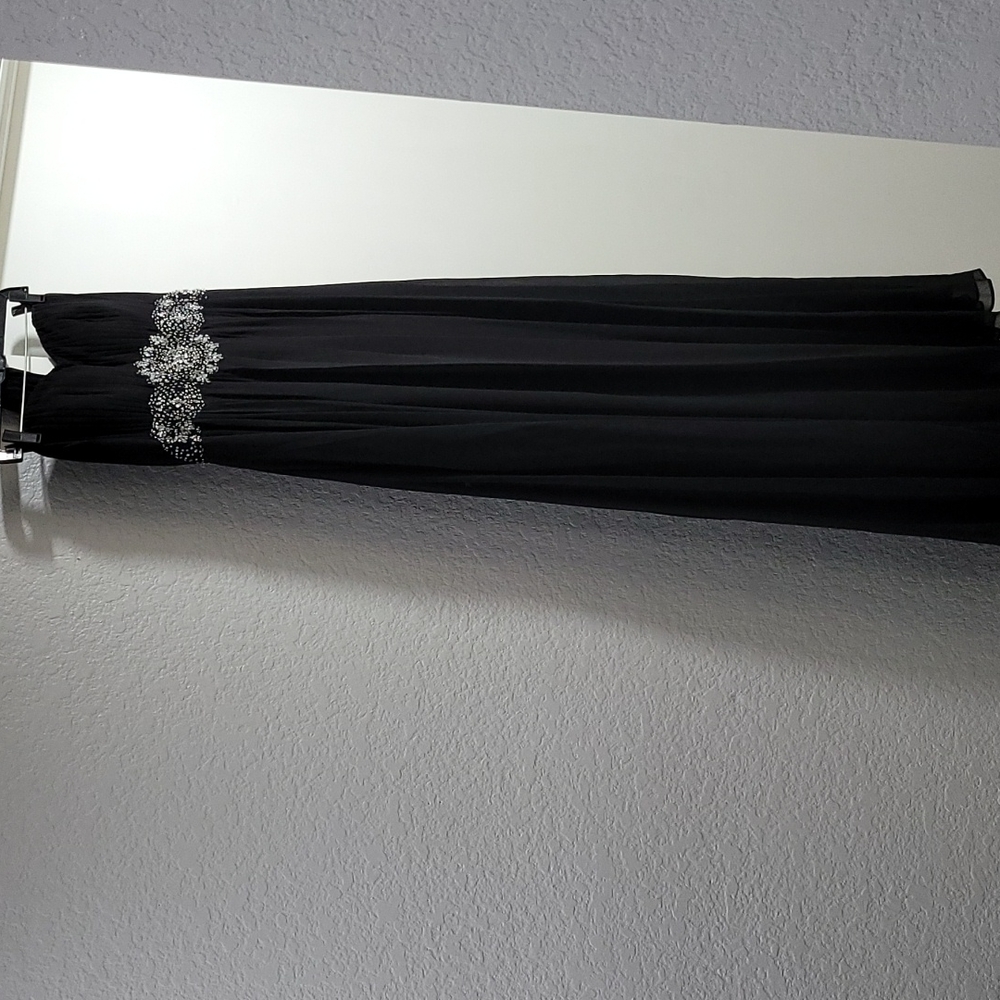Formal strapless dress
